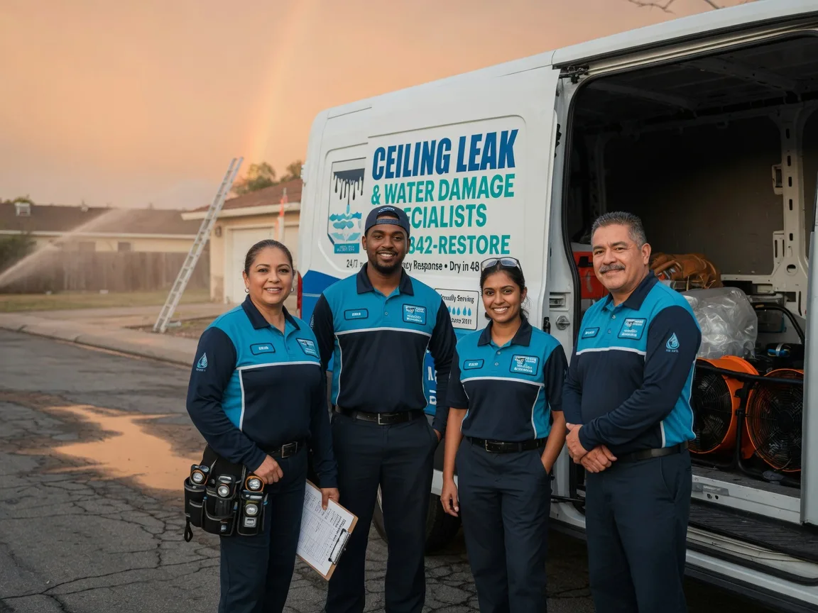 Ceiling Leak Cleanup company in Girard, TX